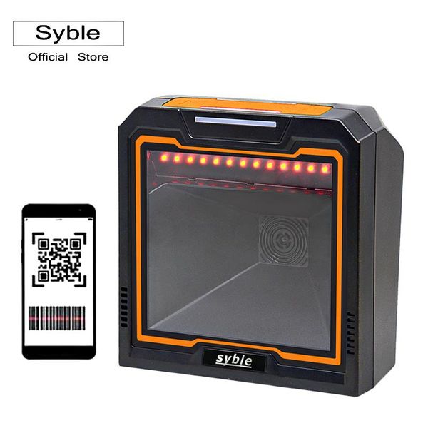 

hands-1d 2d deskbarcode scanner, qr reader support screen scanning platform xb-8800 scanners