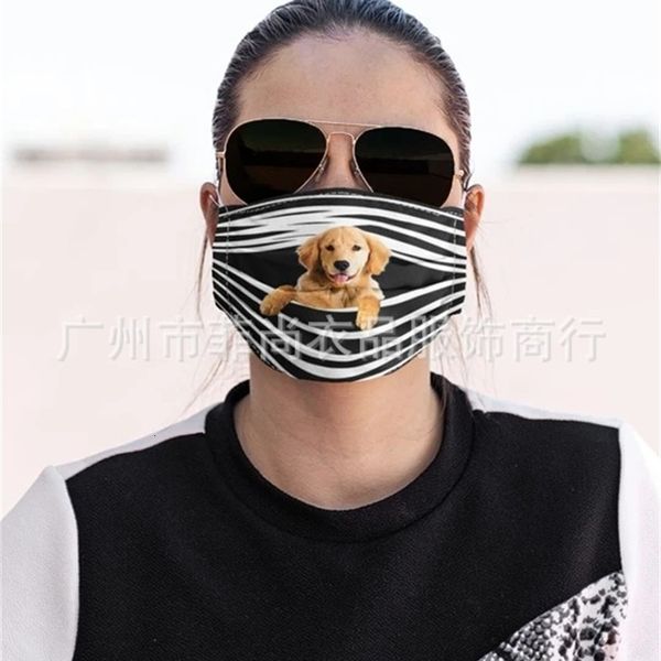

daily dog print cute ear mask with filter