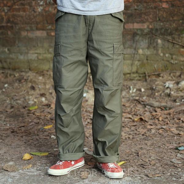 

men's pants non stock repro korean war m-51 field us army m-1951 men military trousers, Black
