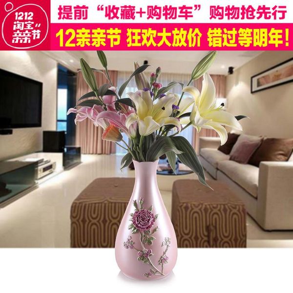 

bath accessory set european table ornaments feast big vase decoration supplies home furnishing resin garden modern living room crafts