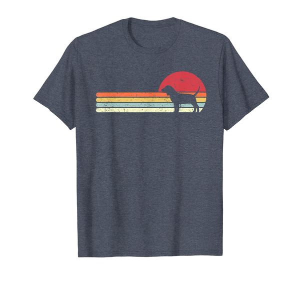 

beagle shirt. retro style t-shirt, White;black
