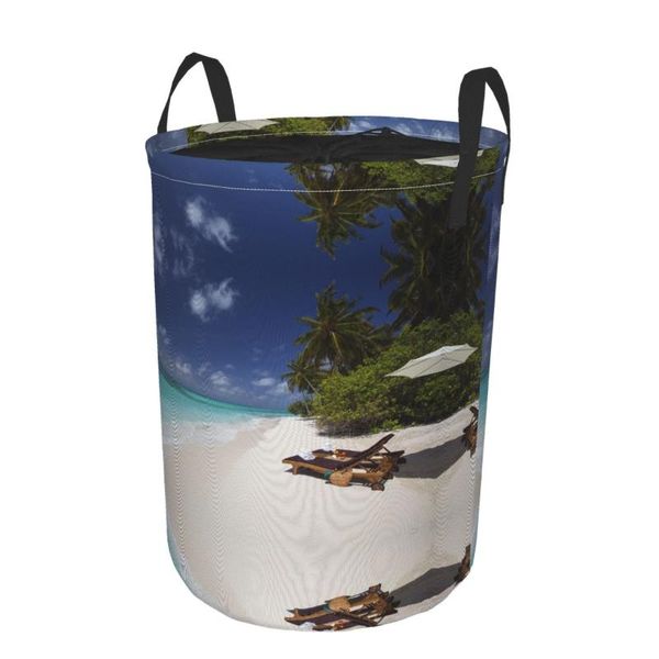 

white sand laundry bags