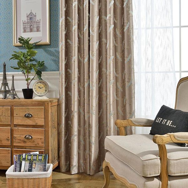 

curtain & drapes pianpianfei-modern minimalist high-precision curtains for living dining room bedroomacquard cloth chinese