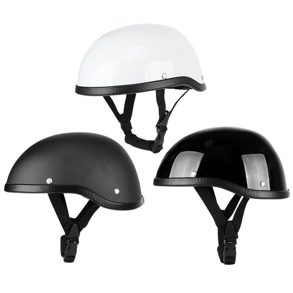 

motorcycle helmets 1pcs vintage half face helmet retro bike ultralight cycling safety accessories