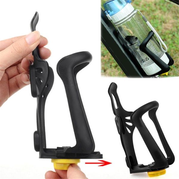 

1pcs bicycle water bottle holder adjustable mountain bike frame mounted cage kettle stand cycling equipment bottles & cages