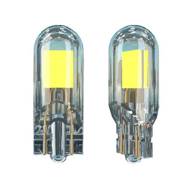 

emergency lights 2pcs est w5w led t10 sapphire & cob one set car light 200lm super bright drive-edge dome reading lamp bulb 12v 6000k