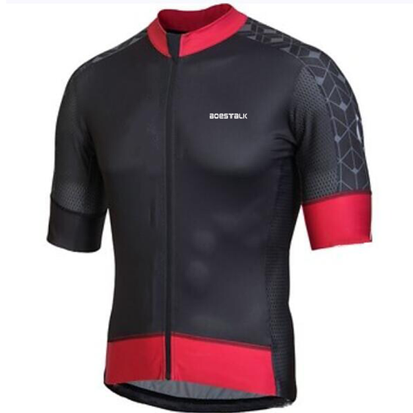 

racing sets summer boestalk men's cycling jersey motorcycle suit running fitness sportswear team training comfortable perspiration, Black;blue