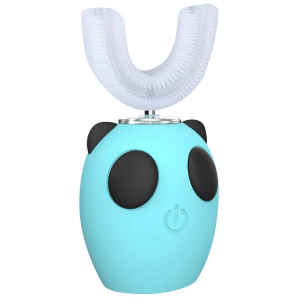 

smart electric toothbrush cartoon panda children's u-shaped ultrasonic automatic