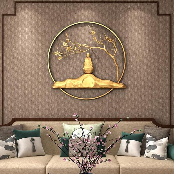 

chinese style living room background wall hanging creative household pieces zen decoration aesthetic decor decorative objects & figurines