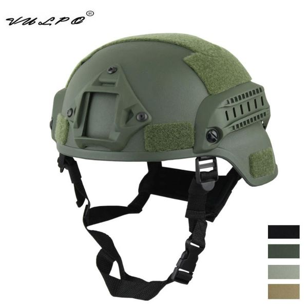 

cycling helmets vulpo tactical helmet mich2000 outdoor paintball cs riding protect equipment sport safety