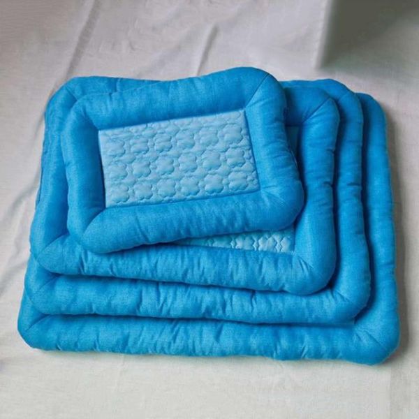 

kennels & pens hx5a soft pet bed cushion for small medium large cats/dogs no electricity comfortable mat summer litter washable pad