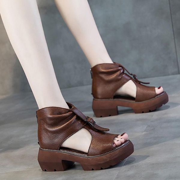 

sandals women summer ladies fashion high heels casual wedge heel open toe fish mouth gladiator plus size, Black