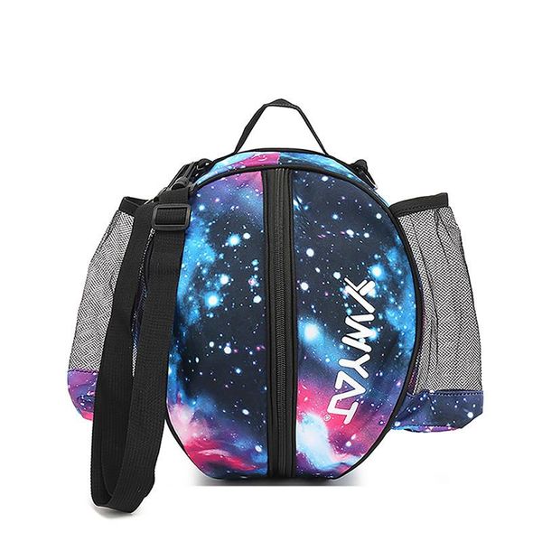 

storage bags basketball backpack for school children sport bag volleyball kids training football organizer circular boy crossbody camo