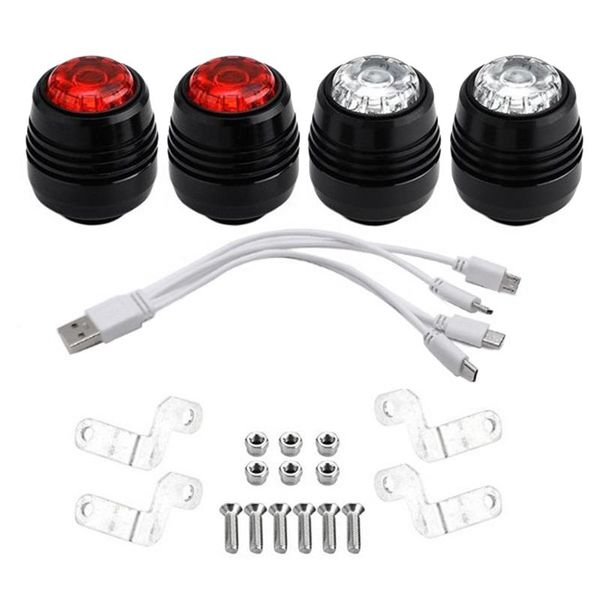 

other home decor 4pcs skateboard led lights night warning safety for 4 wheels longboard