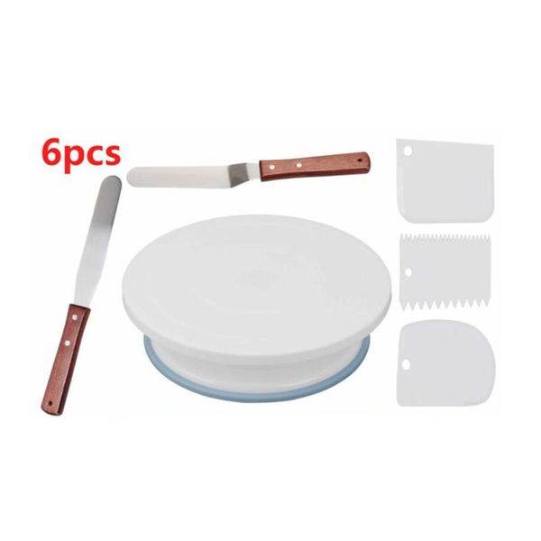 

cm kitchen cake decoration ice rotating turntable display stand circular silicone plastic practical anti skid design baking & pastry tools