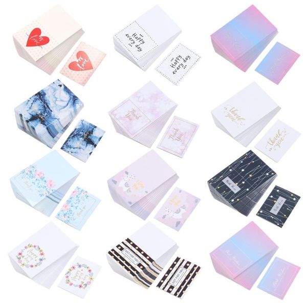 

greeting cards 50pcs invitation decor wedding supplies diy gifts thank you card handmade happy birthday