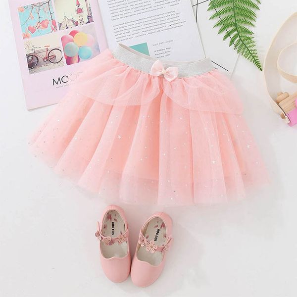 

girls skirts lace tiered children clothes kids dress fashion childrens fluff princess skirt b8124, Blue