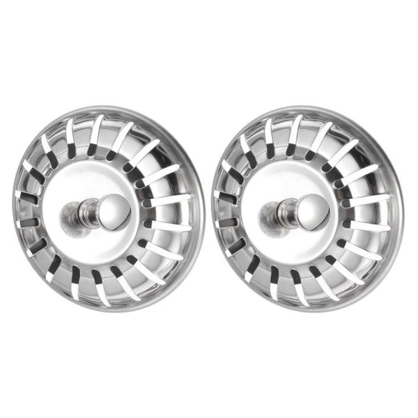 

other clocks & accessories 2pcs kitchen sink drain cover washing basin plug holes