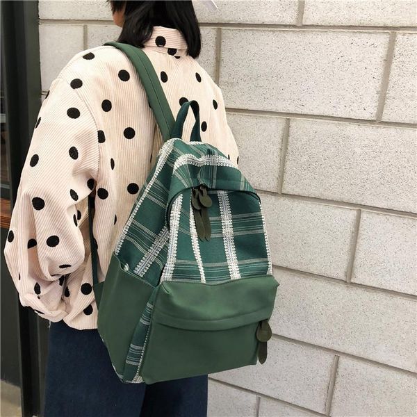 

outdoor bags backpacks women bohemian string-bags vintage frosted high-quality