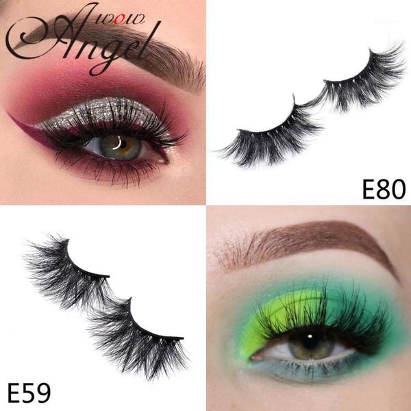 

wowangel 10 pairs 3d mink eyelashes no box cruelty lashes handmade reusable natural false makeup1