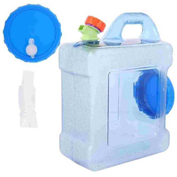 

buckets 1 set vehicle-mounted water storage bucket outdoor container (blue)