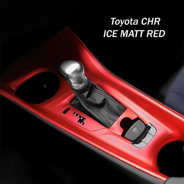 Per Toyota CHR 2017-2020 Interni Pannello di Controllo Centrale Maniglia Della Porta 3D 5D Adesivi In Fibra di Carbonio Decalcomanie Car styling Accessorie