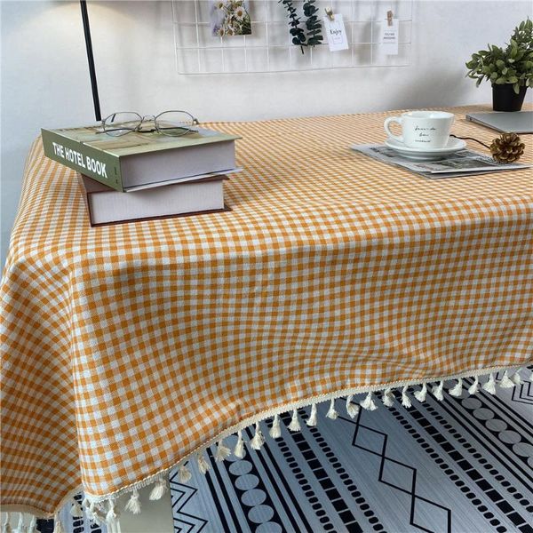 

net red girl heart desk cloth table cotton linen small rectangular