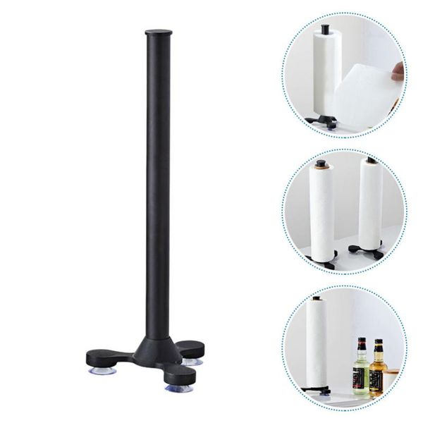 

toilet paper holders 1pc sucker napkin holder home simple roll rack chic tissue dispenser black