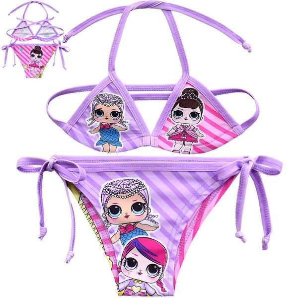 

ms swimsuit summer children's girls' swimsuit baby bikini 8052, White;black