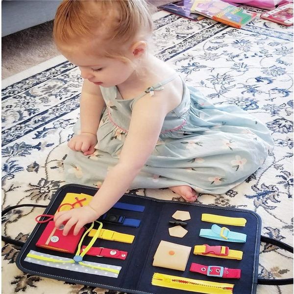 

montessori toy essential educational sensory board for toddlers ntelligence development educational toy for airplane car travel