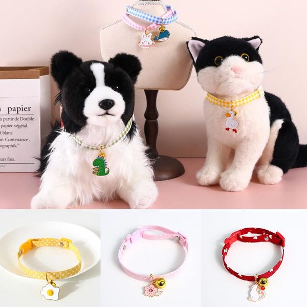 

cat collars & leads 17-32cm candy color avocado bell pendant collar, pet supplies wholesale, and dog safety necklace