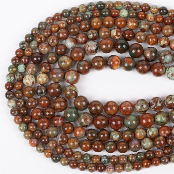 

other natural round gold green turquoises stone beads loose spacer for jewelry making diy necklace bracelet earring accessory