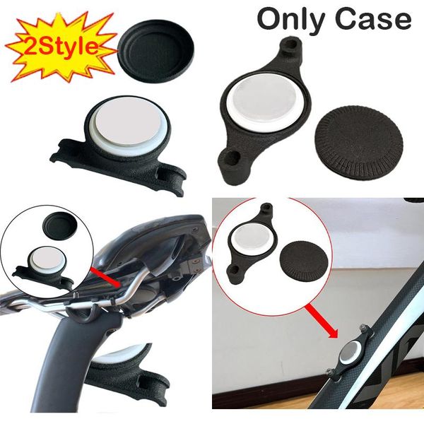 

bike saddles airtag mount bracket attachment silicone sleeve keychain locator tracker standard saddle and bottle cage holder protective