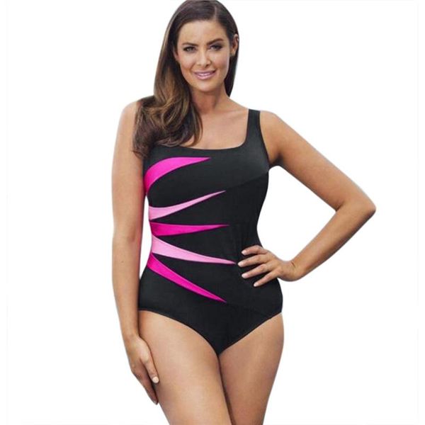 

bras sets striped patchwork bathing suit for ladies off-shoulder set swimming push-up padded swimwear bearwear 40ja24, Red;black