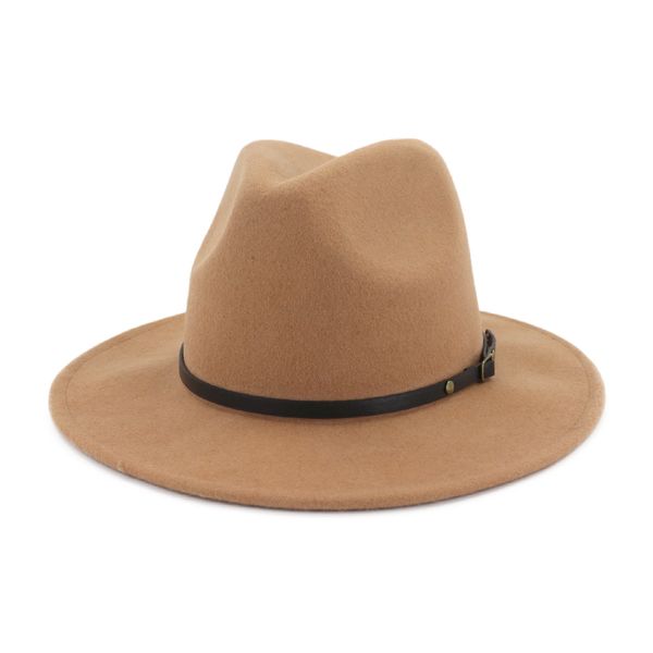 

wool fedora hat for women men wide brim felt hat british jazz fedora hat vintage wedding couple cap winter chapeau femme, Blue;gray