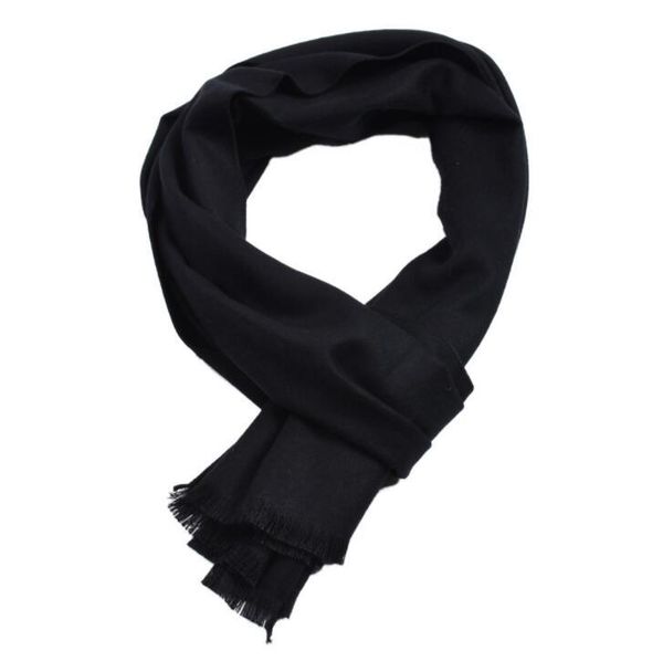 

scarves fashion men's scarf winter warm solid color cashmere casual soft long neck 5 available, Blue;gray