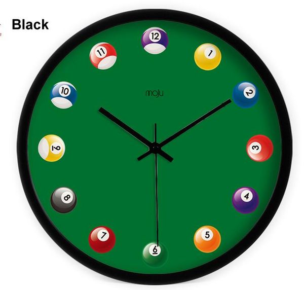 

wall clocks personalized art clock classic billiards pattern home creative billiard