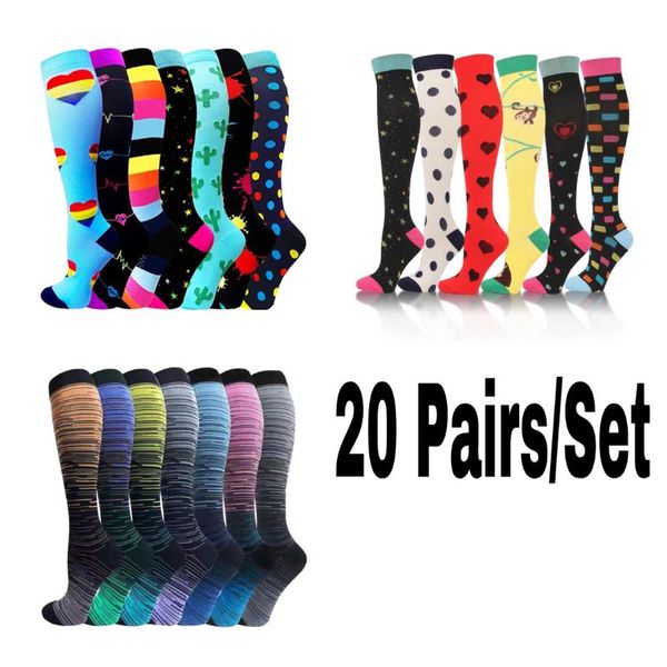 

dropship compression stockings athletic anti-slip legging compress socks for edema, diabetes, varicose veins, maternity sports, Black