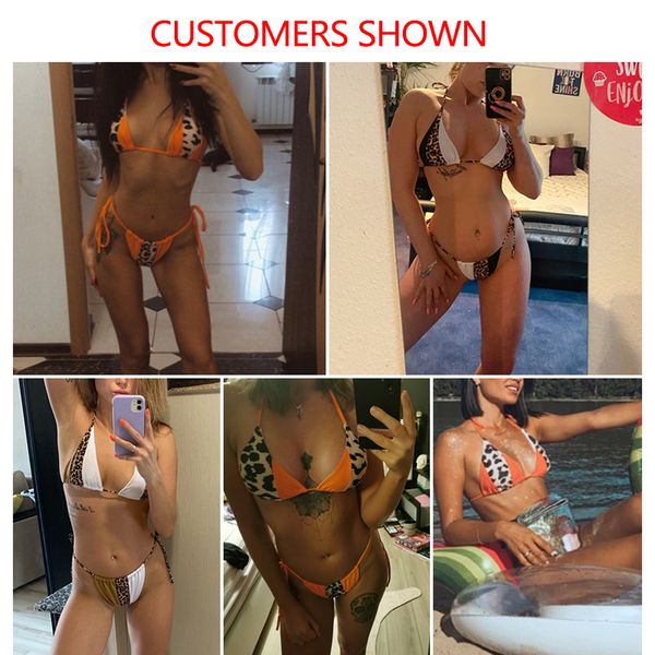 

2021bikinx leopard bikinis 2021 mujer biquini zebra neon swimwear women bathing suit string brazilian swimsuit push up bathers, White;black