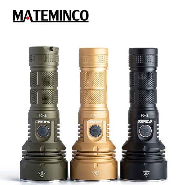

flashlights torches mateminco tk04 4*cree /sst-40 led max 13500lm usb type-c rechargeable high powerful torch light for camping s