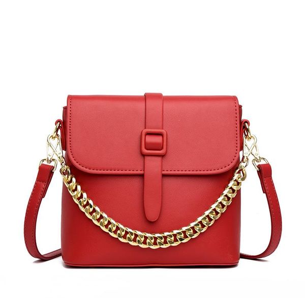 

bag cross-border style new summer chain ladies simple shoulder bucket handbag diagonal capacity western 2021 large copkm