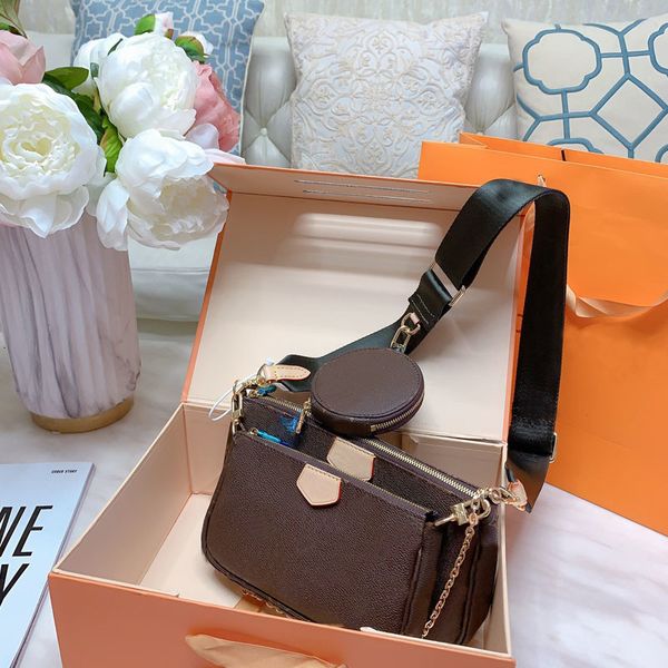 

selling shoulder fashion bag handbag wallet phone three-piece combination bags
