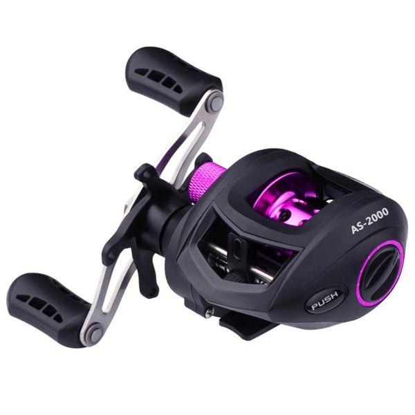 

fishing drip wheel max drag 8kg 6.3:1 high speed metal reel double brake system saltwater accessories baitcasting reels