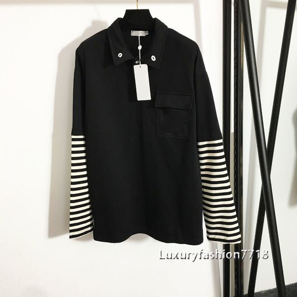 

women's jackets luxury womn's swetshirt with round collr, long sleeve letters nd therefore, pocket design, high qulity, hooded x3p, Black;brown