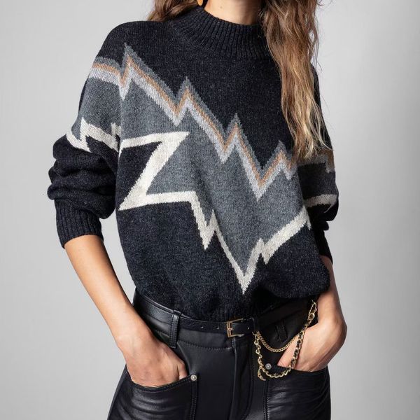 

women's sweaters 100% female cashmere sweater fall the neck long wild casual sleeve lady j4a7, White;black