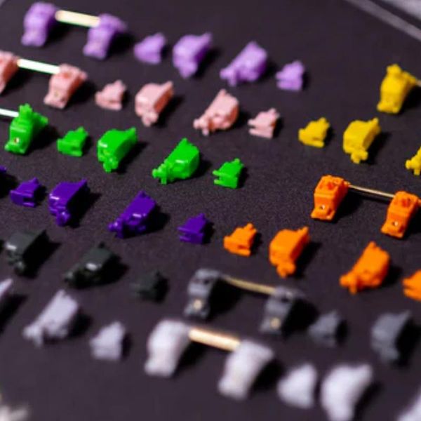 

morgrie pcb screw-in stabilizers for mechanical keyboard colorful customize diy gaming keyboards