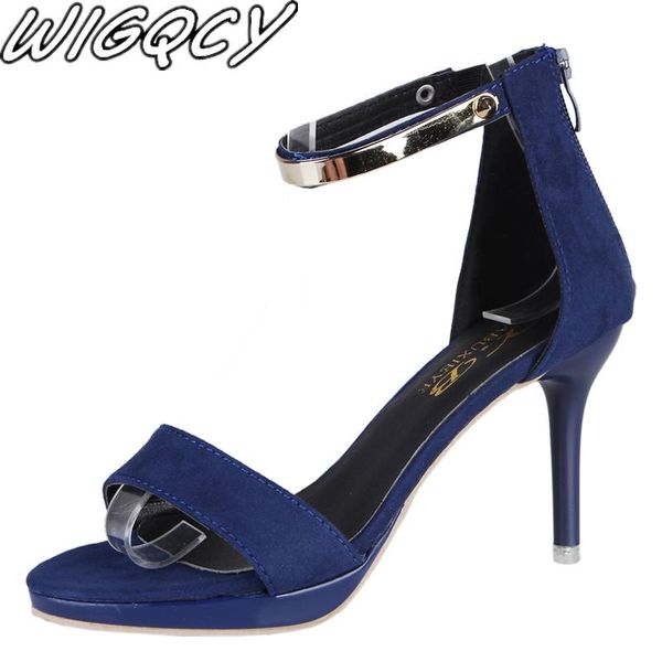 

dress shoes 2021 high heels women pumps wedding summer ladies female fashion open toe sandals stiletto, Black