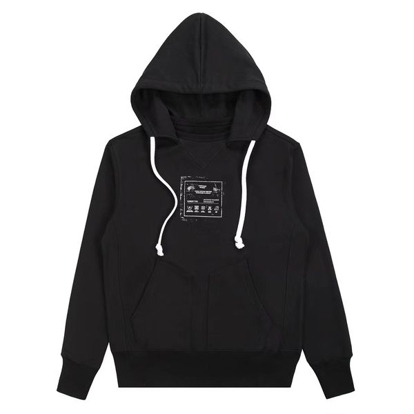 

mens womens cross hooded sweaters hoodie sweatshirt off european street fashion white, Black
