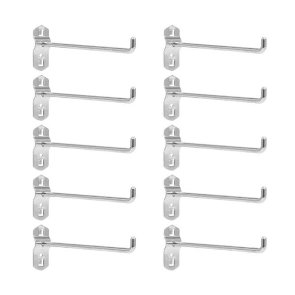 

hooks & rails 10pcs heavy duty hook garage storage hanger wall mount organizer