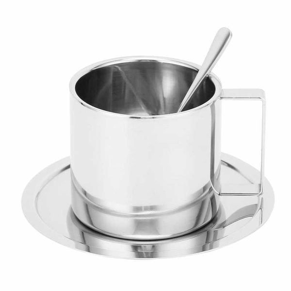 

coffee filters mug milk tea cup stainless steel for juice water beer cafe bar home